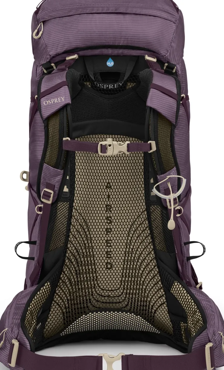 Fast & Light Rucksacks And Vests-Osprey Womens Eja 48 Rucksack - Purple Dusk
