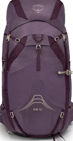Fast & Light Rucksacks And Vests-Osprey Womens Eja 58 Rucksack - Purple Dusk