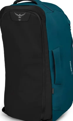 Luggage & Carry-On-Osprey Womens Fairview 70 Travel Pack - Night Jungle Blue