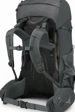Backpacking Packs-Osprey Womens Renn 65 Rucksack - Dark Charcoal-Gray Wolf