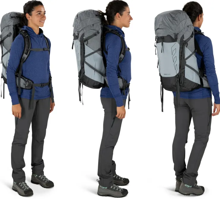 Day Packs-Osprey Womens Tempest Pro 40 Rucksack - Silver Lining