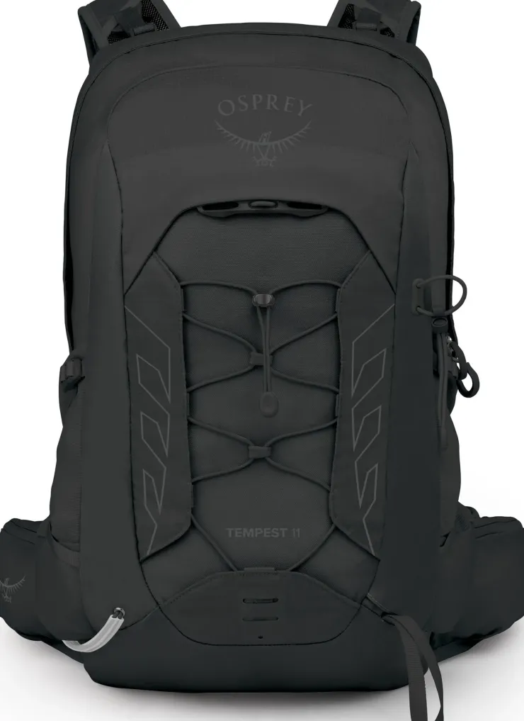 Day Packs-Osprey Womens Tempest 11 Rucksack - Black-Coal Grey