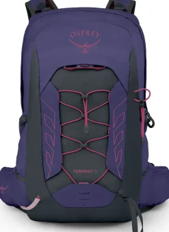 Day Packs-Osprey Womens Tempest 11 Rucksack - Deep Fig-Hotspot Pink