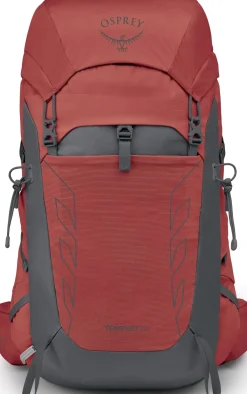 Day Packs-Osprey Womens Tempest 33 Rucksack - Red Pampas-Coal Grey