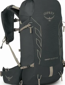 Fast & Light Rucksacks And Vests-Osprey Womens Tempest Velocity 20 Rucksack - Dark Charcoal-Chiru Tan
