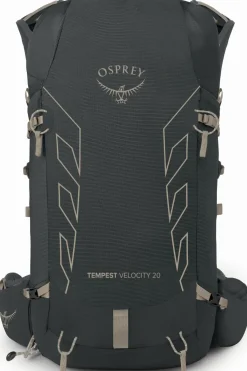 Fast & Light Rucksacks And Vests-Osprey Womens Tempest Velocity 20 Rucksack - Dark Charcoal-Chiru Tan