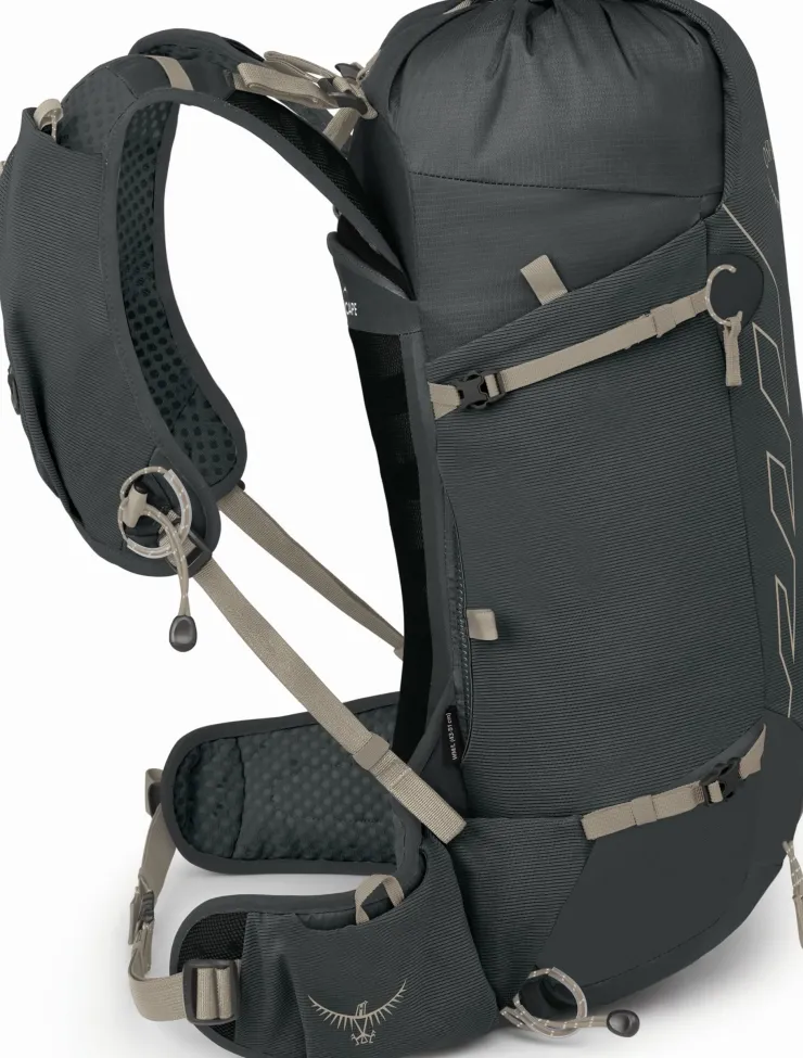 Fast & Light Rucksacks And Vests-Osprey Womens Tempest Velocity 20 Rucksack - Dark Charcoal-Chiru Tan