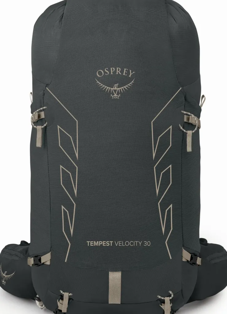 Fast & Light Rucksacks And Vests-Osprey Womens Tempest Velocity 30 Rucksack - Dark Charcoal-Chiru Tan