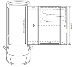 Ex Demo Tents & Camping-Outdoor Revolution Movelite T2R Low Drive-Away Awning - DEMO MODEL