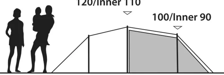 Family & Leisure Tents-Outwell Earth 3 Plus Tent