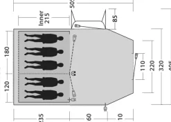 Family & Leisure Tents-Outwell Nevada 5 Tent