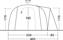 Family & Leisure Tents-Outwell Nevada 5 Tent