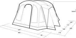 Family & Leisure Tents-Outwell Nevada 5 Tent