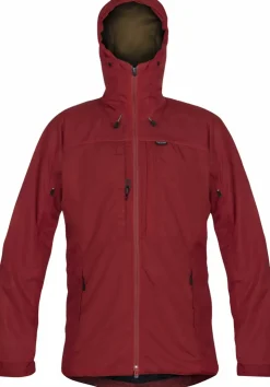 Waterproof Jackets-Paramo Mens Alta III Jacket - Fire-Burnt Chilli Zips