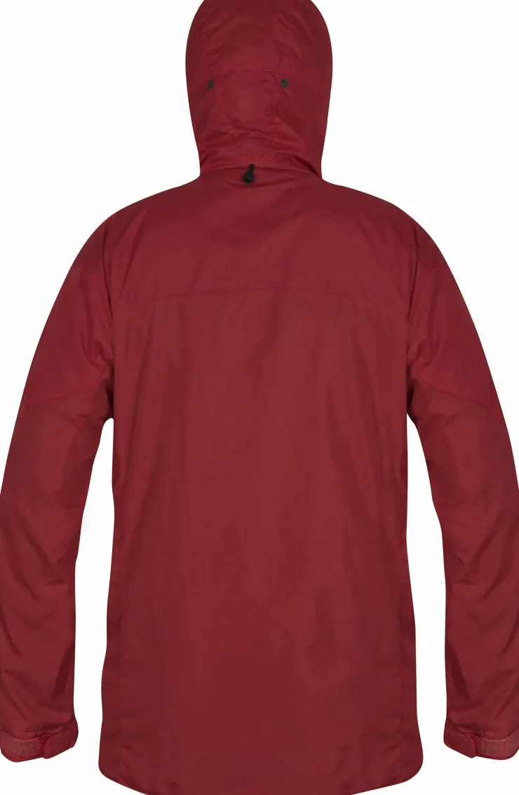 Waterproof Jackets-Paramo Mens Alta III Jacket - Fire-Burnt Chilli Zips