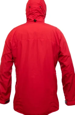 Waterproof Jackets-Paramo Mens Alta III Jacket - Fire-Burnt Chilli Zips