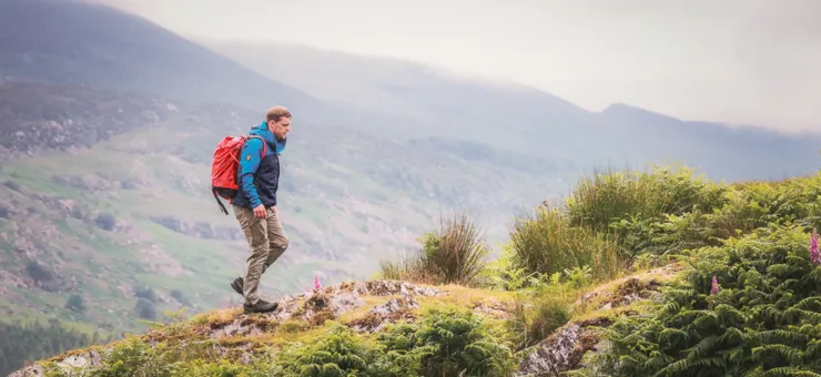 Waterproof Jackets-Paramo Mens Alta III Jacket - Midnight-Blue Reef
