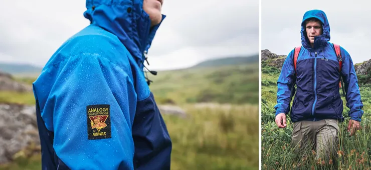 Waterproof Jackets-Paramo Mens Alta III Jacket - Midnight-Blue Reef