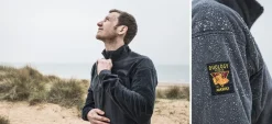 Fleece & Mid Layer-Paramo Mens Bentu Plus Fleece - Dark Grey