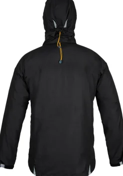 Windshirts-Paramo Mens Enduro Windproof Jacket - Black-Gold Zip
