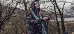Windshirts-Paramo Mens Enduro Windproof Jacket - Black-Gold Zip