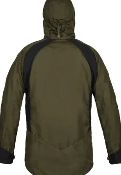 Waterproof Jackets-Paramo Mens Velez Evolution Hybrid Smock - Moss-Black