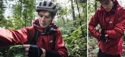 Waterproof Jackets-Paramo Mens Velez Jacket - Fire