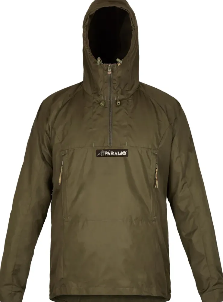 Windshirts|Windshirts-Paramo Unisex Fuera Classic Smock - Moss