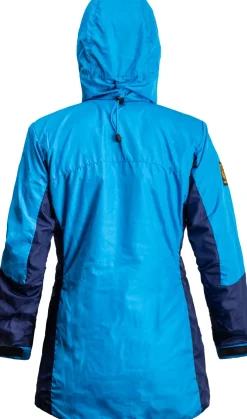 Waterproof Jackets-Paramo Womens Alta III Jacket - Neon Blue-Midnight