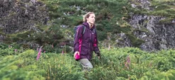 Waterproof Jackets-Paramo Womens Alta III Jacket - Neon Blue-Midnight