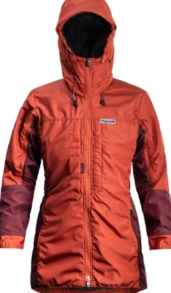Waterproof Jackets-Paramo Womens Alta III Jacket - Outback Red-Wine