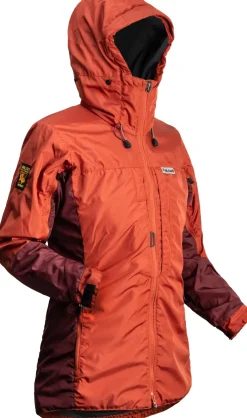 Waterproof Jackets-Paramo Womens Alta III Jacket - Outback Red-Wine