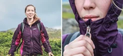 Waterproof Jackets-Paramo Womens Alta III Jacket - Outback Red-Wine