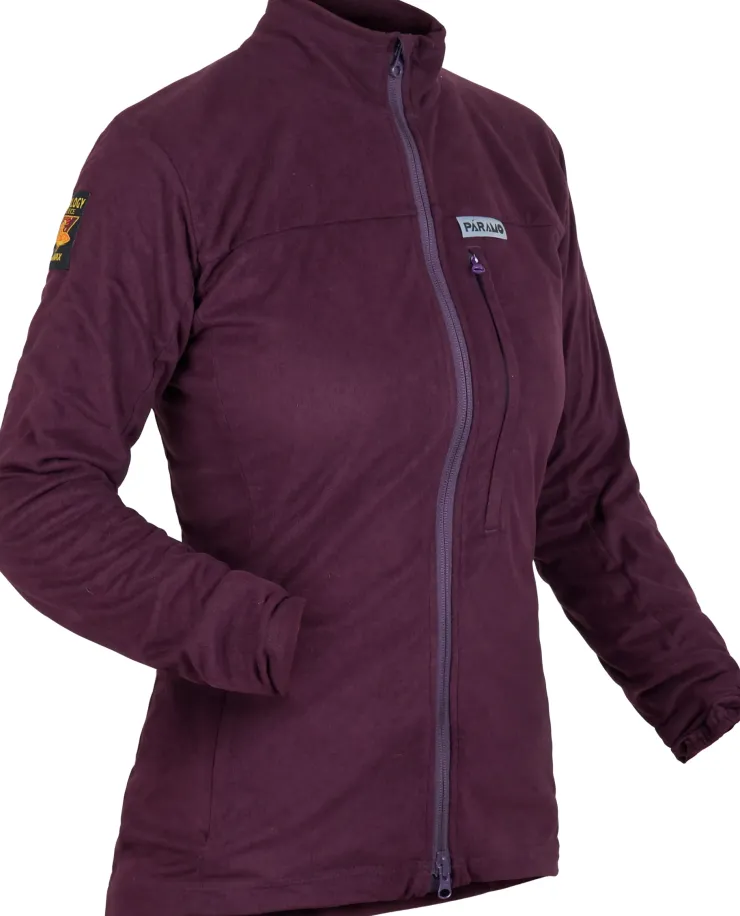 Fleece & Mid Layer-Paramo Womens Bentu Fleece - Elderberry