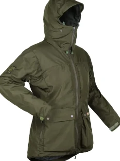 Waterproof Jackets-Paramo Womens Halkon Jacket - Moss