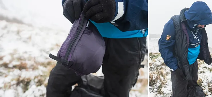 Vests & Gilets-Paramo Womens Torres Medio Gilet - Black-Elderberry Lining