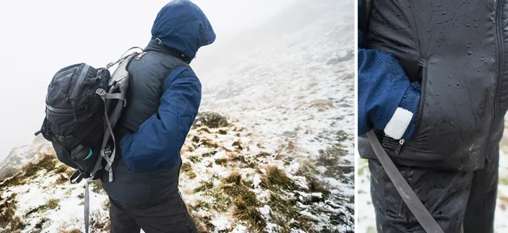 Vests & Gilets-Paramo Womens Torres Medio Gilet - Black-Elderberry Lining