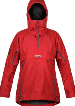 Waterproof Jackets-Paramo Womens Velez Adventure Smock - Fire