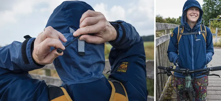 Waterproof Jackets-Paramo Womens Velez Jacket - Midnight-Indigo
