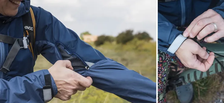 Waterproof Jackets-Paramo Womens Velez Jacket - Midnight-Indigo