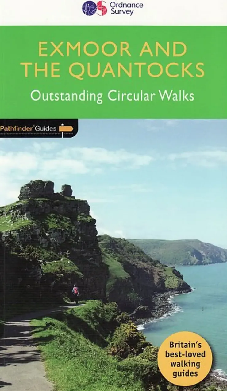 Maps And Books-Ordnance Survey Pathfinder Guides Exmoor and the Quantocks - Outstanding Circular Walk