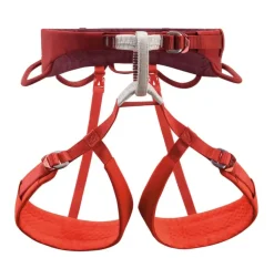 Harnesses-Petzl Adjama Climbing Harness - Dark Red