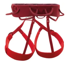 Harnesses-Petzl Adjama Climbing Harness - Dark Red