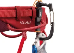 Harnesses-Petzl Adjama Climbing Harness - Dark Red