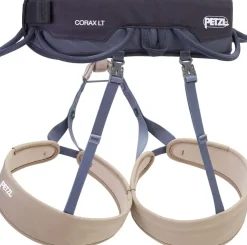 Harnesses-Petzl Corax LT Harness - Dark Grey