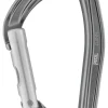 Carabiners & Quickdraws-Petzl Djinn Straight Gate Carabiner - Gray