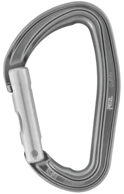 Carabiners & Quickdraws-Petzl Djinn Straight Gate Carabiner - Gray