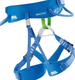 Harnesses-Petzl Macchu Child Harness - Blue
