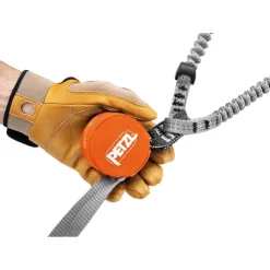Carabiners & Quickdraws-Petzl Scorpio Eashook Via Ferrata Lanyard