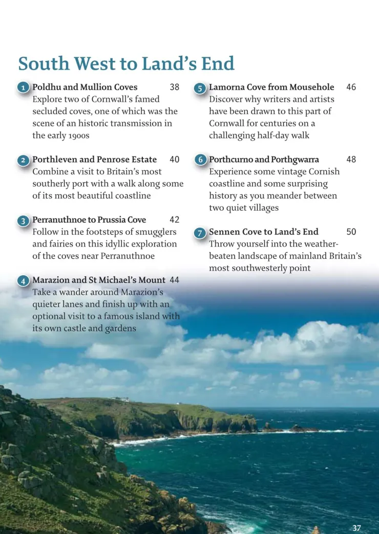 Maps And Books-Pocket Mountains Ltd Pocket Mountains Cornwall 40 Coast and Country Walks